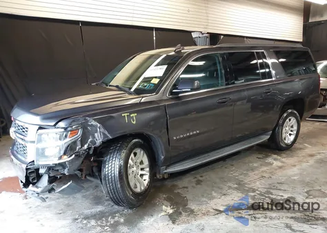 2018 Chevrolet Suburban Lt из США, поврежденный, VIN 1GNSKHKC2JR339629